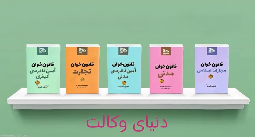 پک مجموعه کتاب های قانون خوان دکتر مونا سام